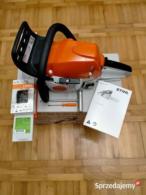 Pi A Spalinowa Stihl Ms Km Nowa Zakupiona W Polsce Rzesz W