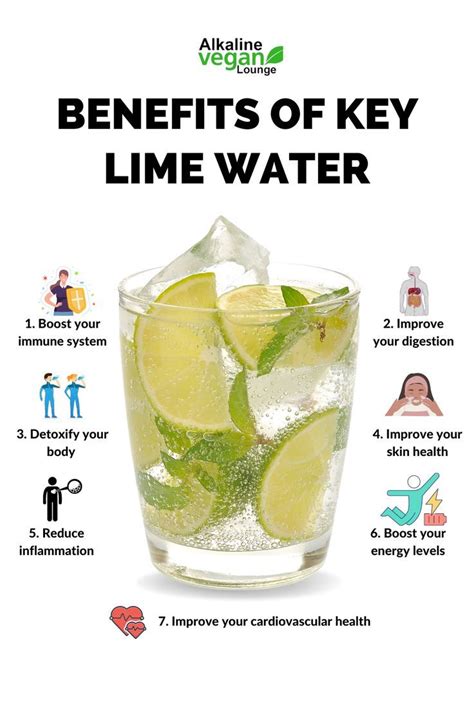 7 Benefits of Key Lime Water in 2023 | Lime juice benefits, Health ...