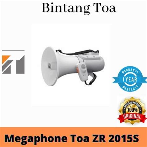 Jual Megaphone Toa Zr S Sirene Shopee Indonesia