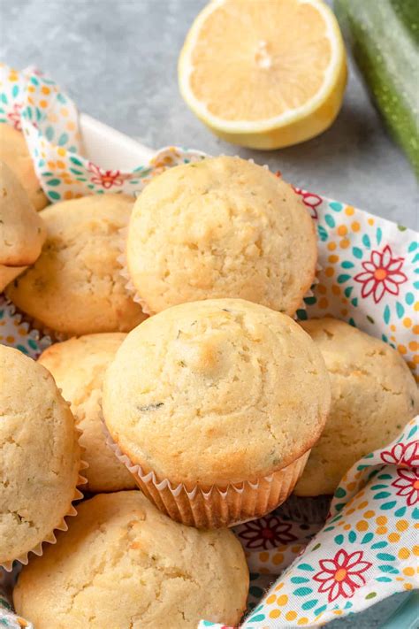 Easy Lemon Zucchini Muffins Days Of Baking And More