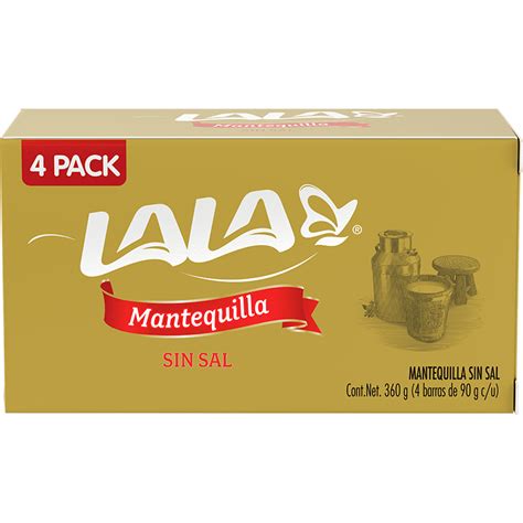 Mantequilla S Lida Sin Sal Lala Grupo Lala