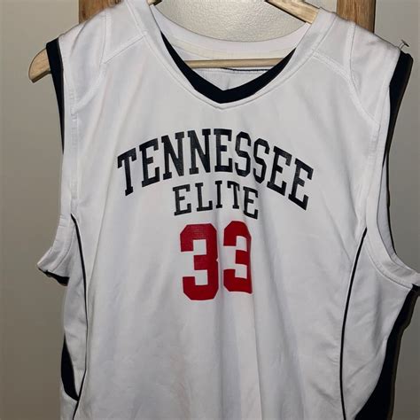 Vintage 2000s Tennessee Elite Basketball Jersey - Gem