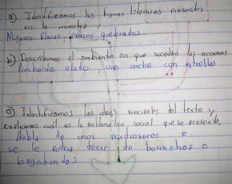 Resolvemos En El Cuaderno A Identificamos Las Figuras Literarias The