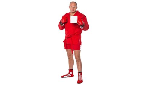 Fedor Emelianenko in the #WhiteCard promotion | Blogs — International ...