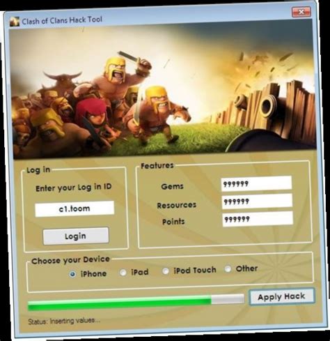 Clash Of Clans Cheat Unlimited Gems Codes Engine Twitter