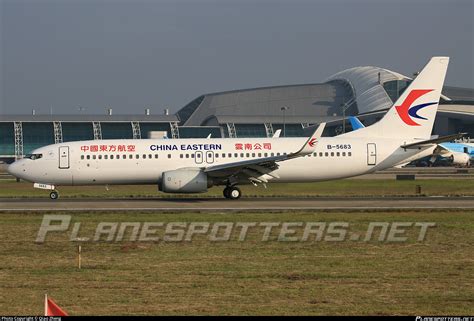 B 5683 China Eastern Yunnan Airlines Boeing 737 86N WL Photo By Qiao