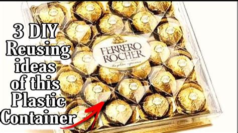 FERRERO ROCHER BOX Best 3 DIY Ideas Zerowaste Upcycling Idea YouTube