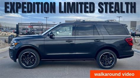 Ford Expedition Limited Stealth Walkaround Video Youtube