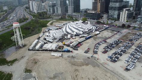 Toronto Landmarks Cirque Du Soleil Lakeshore Boulevard West At Park