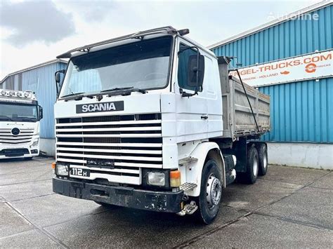 Wywrotka Scania R112 6x4 FULL STEEL KIPPER MANUAL GEARBOX REDUCTION