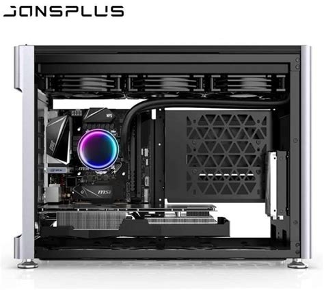 Jual Jonsbo Jonsplus I Pro Magnesium Aluminum Silver Mini Itx Case