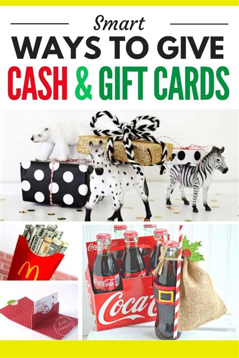 Creative Ways To Give Gift Cards Or Money Gifts Smart Fun Diy