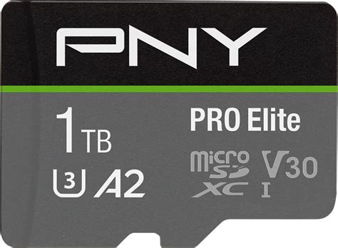 Best Buy PNY 1TB PRO Elite Class 10 U3 V30 MicroSDXC Flash Memory Card