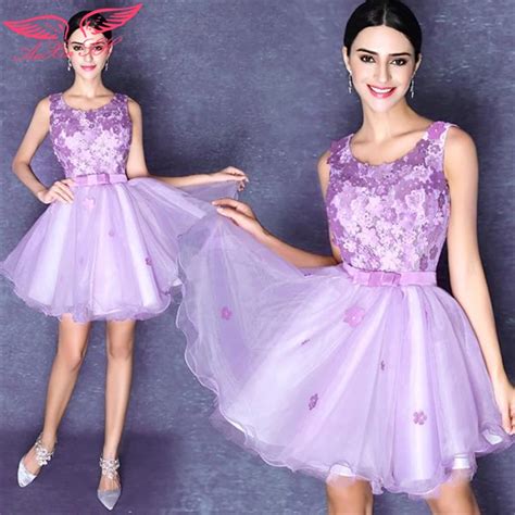 Popular Purple Cocktail Dresses Buy Cheap Purple Cocktail Dresses Lots From China Purple