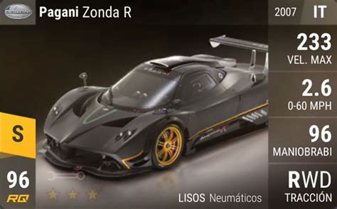 IGCD Net Pagani Zonda R In Top Drives