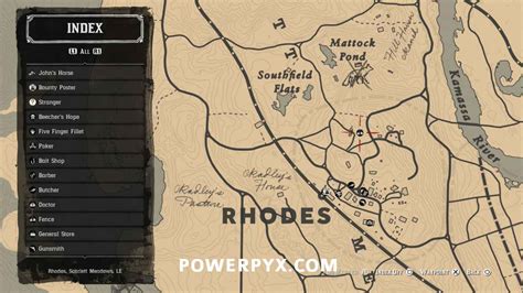 Red Dead Redemption 2 Fence Vendor Locations