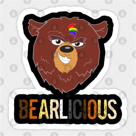 Gay Bear Pride Flag Lgbtq Gay Pride Bearlicious Cute Bear Gay Bears