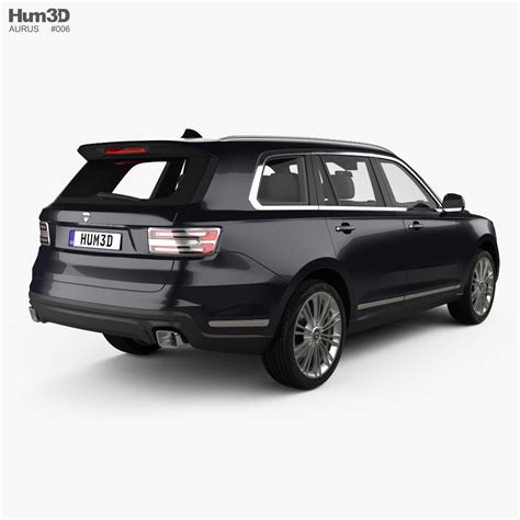 Aurus Komendant 2022 3D model - Vehicles on Hum3D