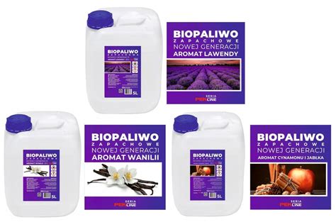 Bioetanol Biopaliwo Bio Paliwo Zapachowe Biokominek Zapachy Komplet