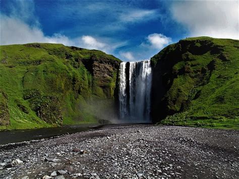 Skogafoss Waterfall Exploring Iceland Tröll Expeditions Hd