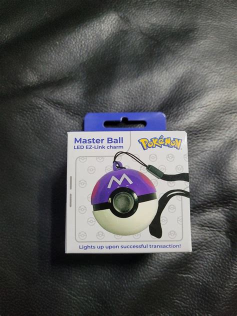 Master Ball Ez Link Charm Hobbies Toys Toys Games On Carousell