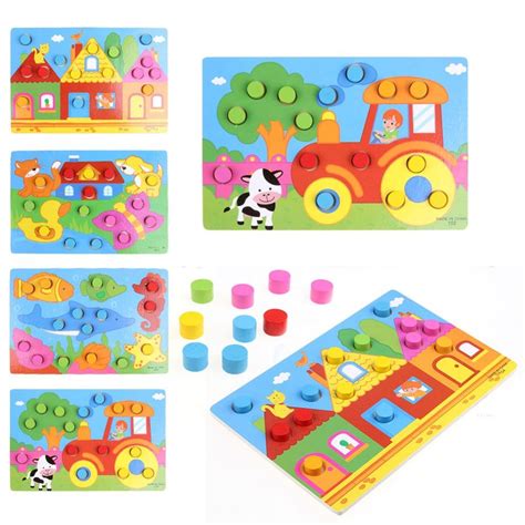 Wooden Colour Sorting Board – IONICATOYS