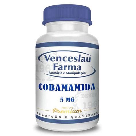 🏷️【Tudo Sobre】→ Cobamamida 5 Mg Coenzima B12 com 60 Doses