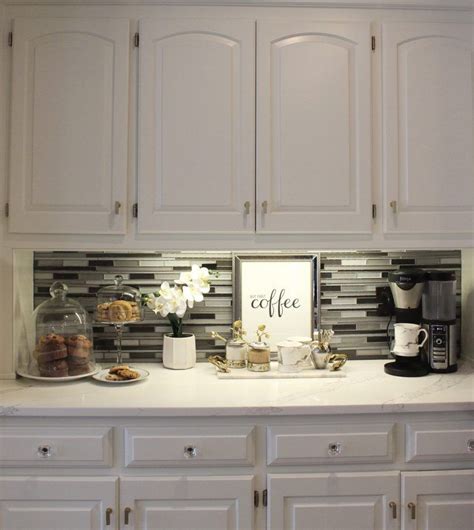 90 Beautifully Designed Countertop Coffee Stations Coffee Bars In Kitchen Kitchen Remodel