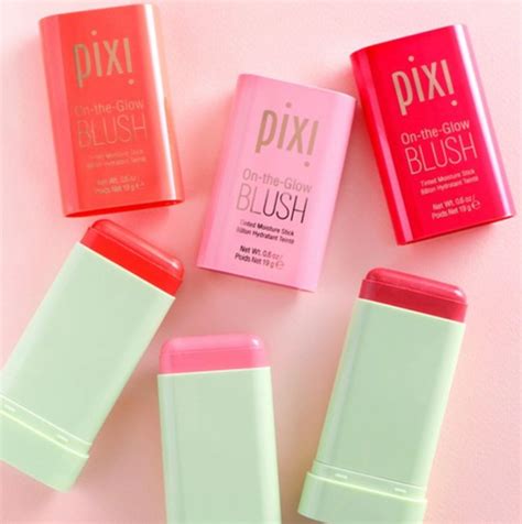 Pixi On The Glow Blush Tinted Moisture Stick 3 Shades Moisturizing