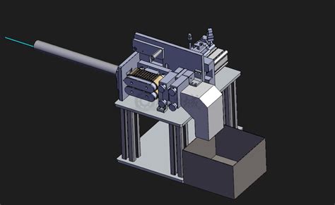 全自动切管机3d模型图下载凡一商城