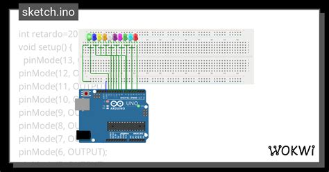 Practica Gis Foquitos De Navidad Wokwi Esp Stm Arduino Simulator