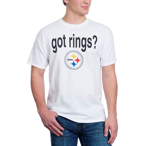 Pittsburgh Steelers Got Six Rings 2-Sided White T-Shirt