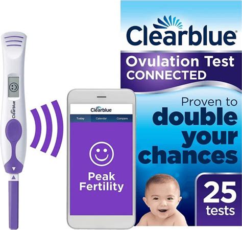 Test de ovulación Clearblue conociendo tus días de mejor fertilidad