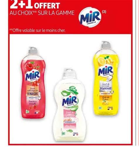 Promo La Gamme Mir Chez Auchan Icatalogue Fr