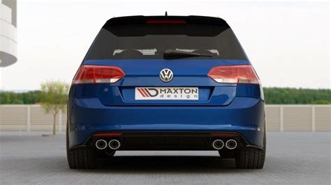 Lame Du Pare Chocs Arriere Vw Golf R Variant Gloss Black Notre