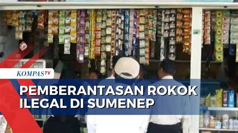 Antisipasi Rokok Ilegal Tim Gabungan Satpol PP Kabupaten Sumenep Gelar