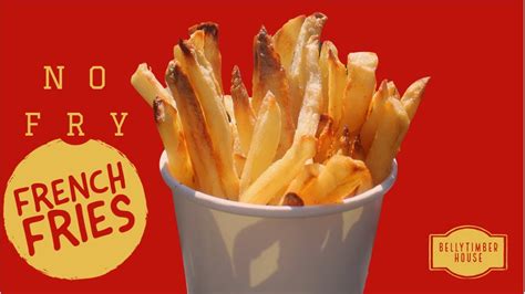 No Fry French Fries Recipe Baked Crispy French Fries Easy Quick