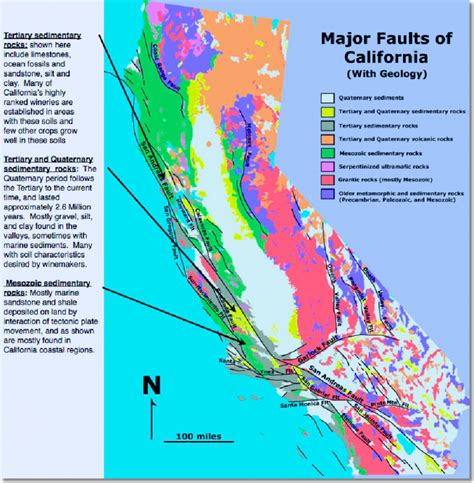 New Mexico Fault Line Map