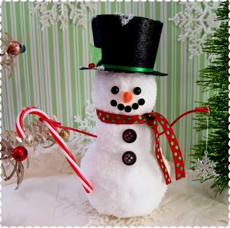 25 Interesting DIY Snowman Ornaments - Top Dreamer