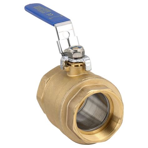 In Brass Manual Two Way Ball Valve K G F Lh Grainger