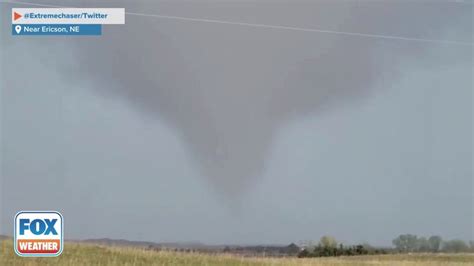 Tornado Caught On Video Near Ericson Nebraska Latest Weather Clips