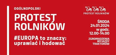 Og Lnopolski Protest Rolnik W Polacy Wyjd Na Ulice