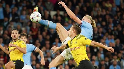 Man City 2-1 Borussia Dortmund: Erling Haaland helps Pep Guardiola's ...