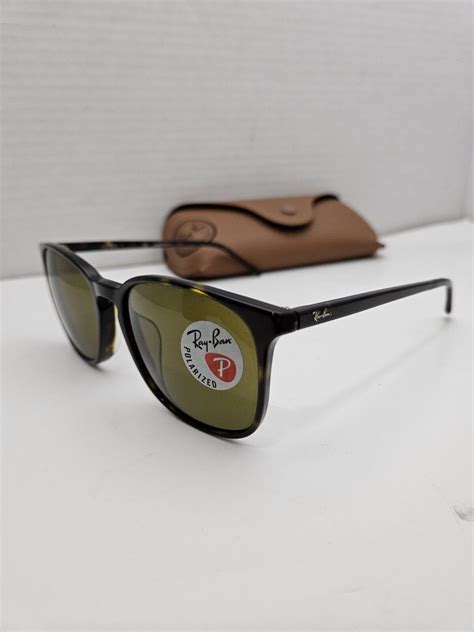 Ray Ban Sunglasses Rb4387f 902 73 Havana Brown Unisex Ebay