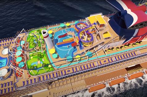 Carnival Cruise Line Releases Sneak Peek of Bolt, the First Ever Roller Coaster at Sea