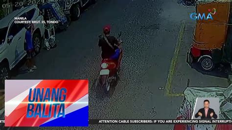 Nakaparadang Motorsiklo Tinangay Unang Balita YouTube