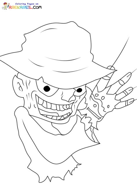 Freddy Krueger Coloring Pages