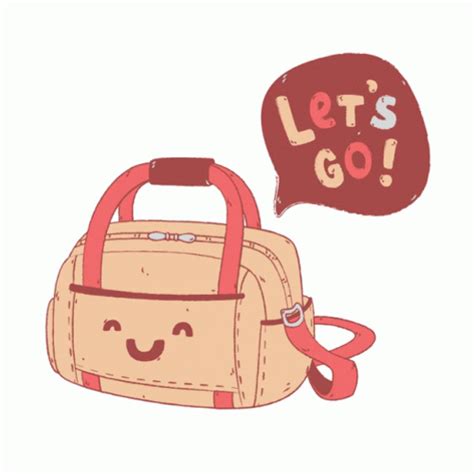 Let S Go Travel Bag Uinona Gifs