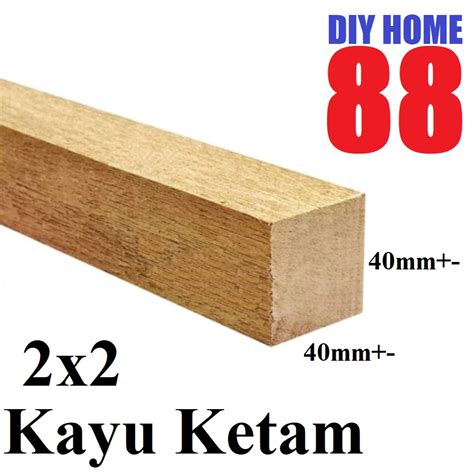 Kayu Ketam 2x2 40mmx40mm Kayu Siap Ketam Shopee Malaysia