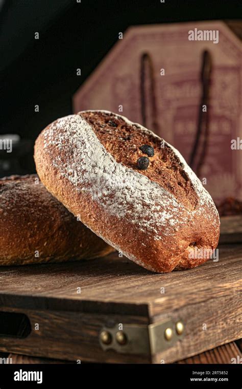 Vintage Bread Photo Original Raw Wheat Bread Hi Res Photo Stock Photo